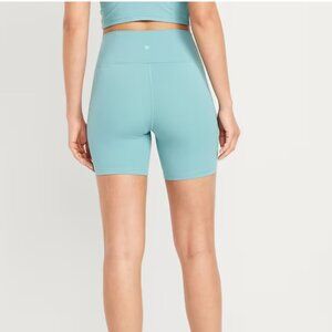 NWT Old Navy High-Waisted StudioSmooth Biker Shorts-6" inseam-Size XL
